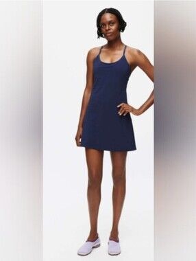 ​Outdoor Voices The Exercise Dress Athletic Navy Blue Medium